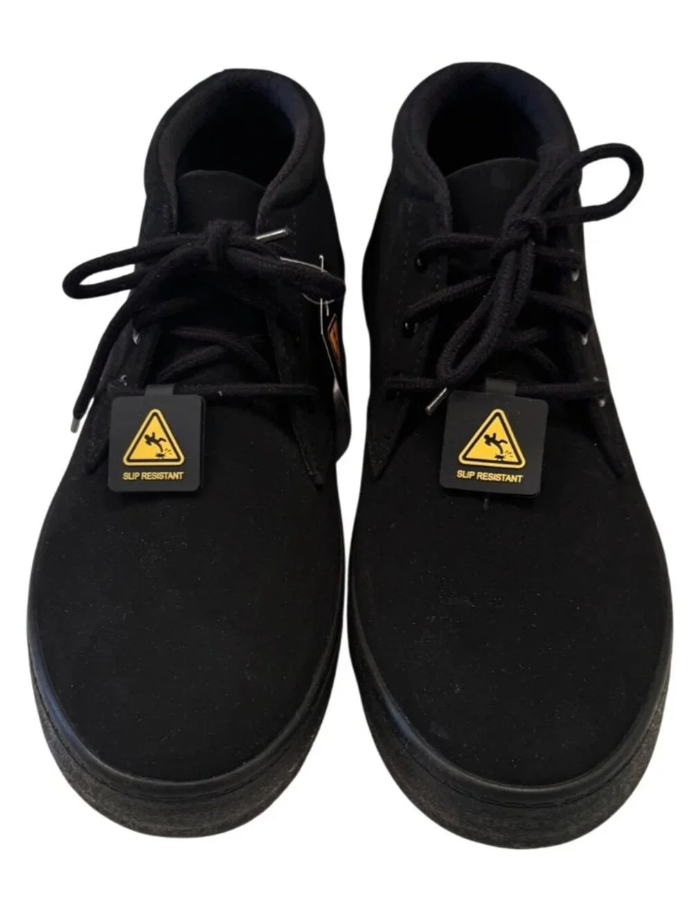 Eurostar Mason Black Mens Size 7.5 EU 40 Slip Resistant High Top Sneaker NWB